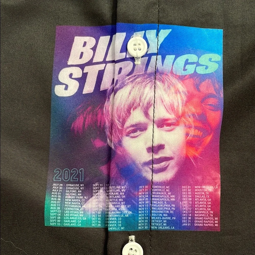 Billy Strings Graphic Button Down - Picture 2 of 5